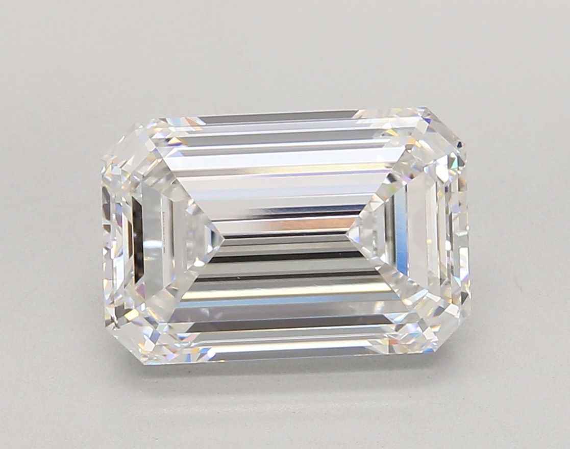 5.06 ct. emerald Lab Grown Diamond front image