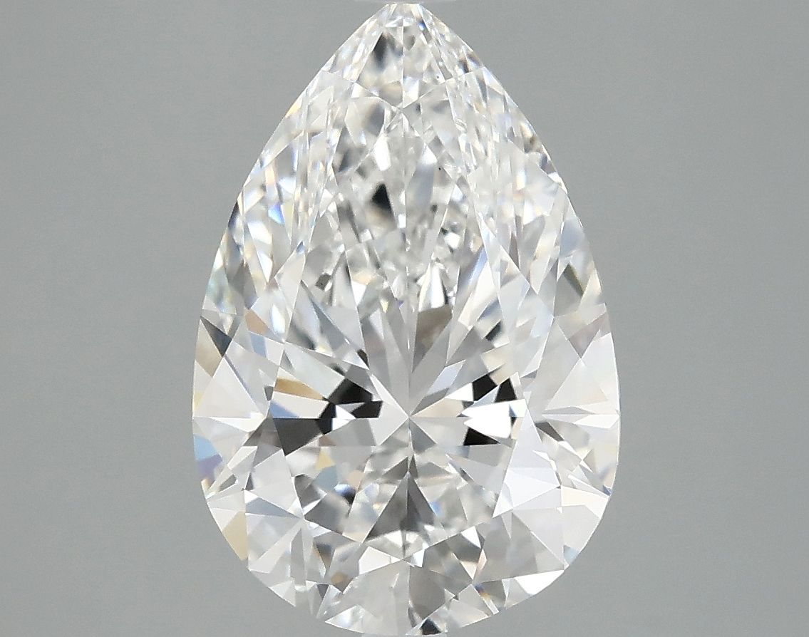 4.10 ct. pear Lab Grown Diamond front image