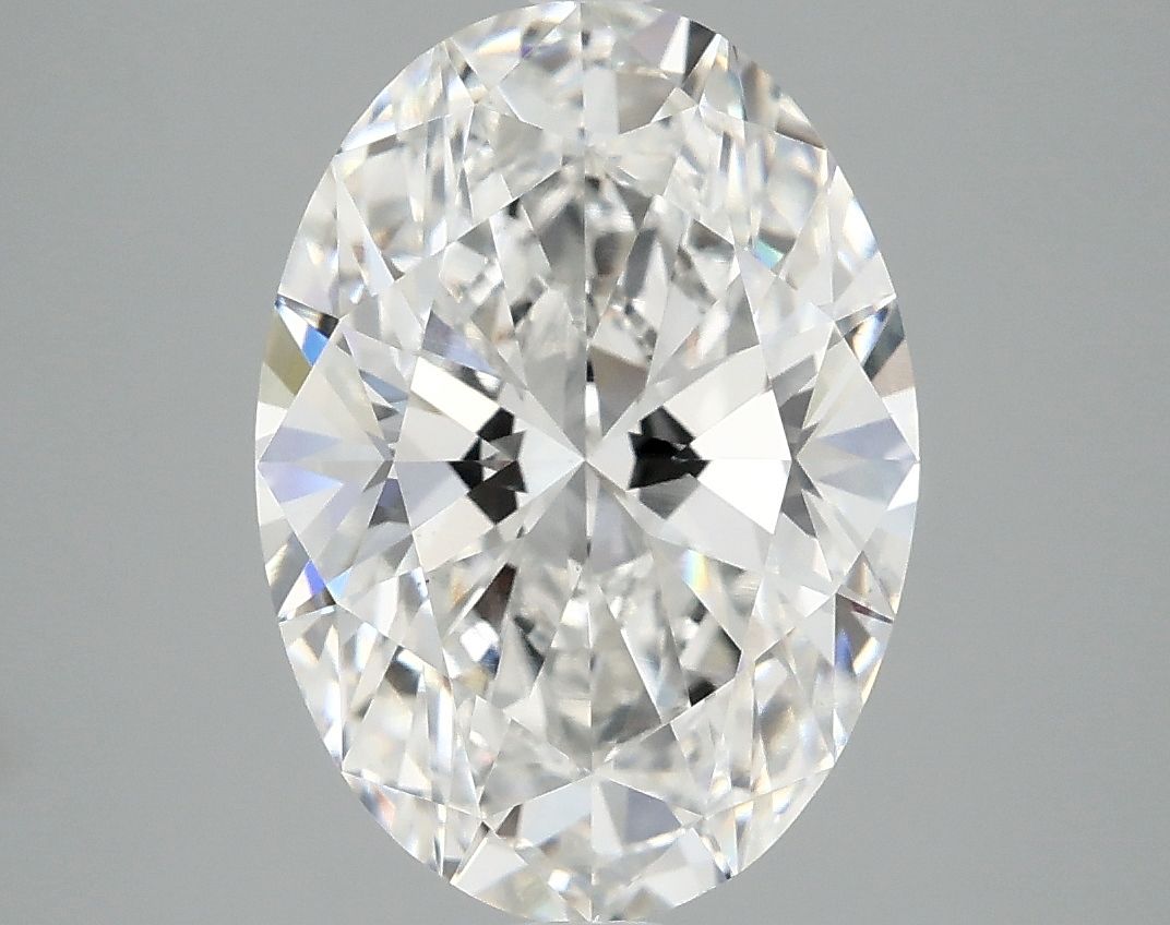 4.02 ct. oval Lab Grown Diamond front image