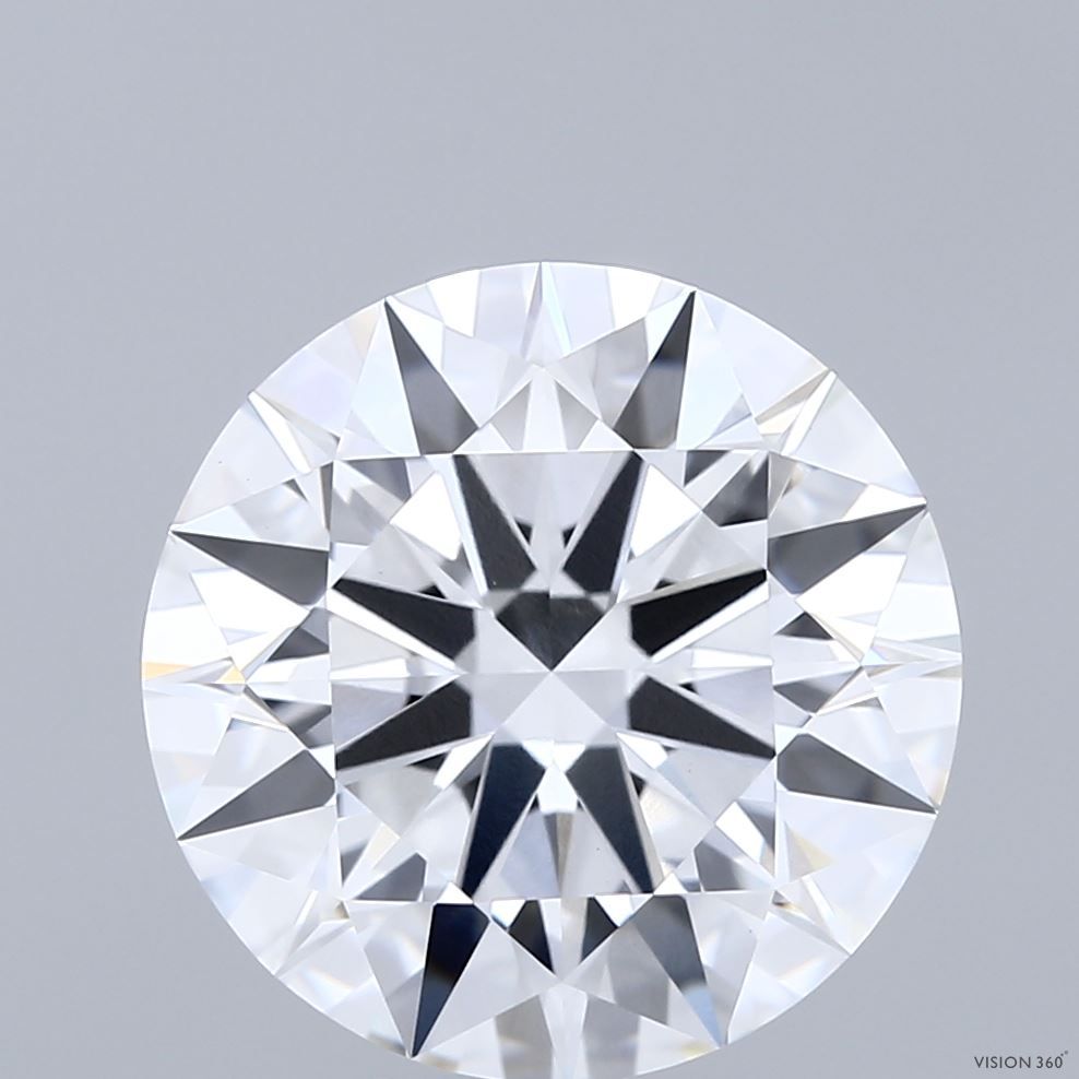 6.01 ct. round Lab Grown Diamond front image