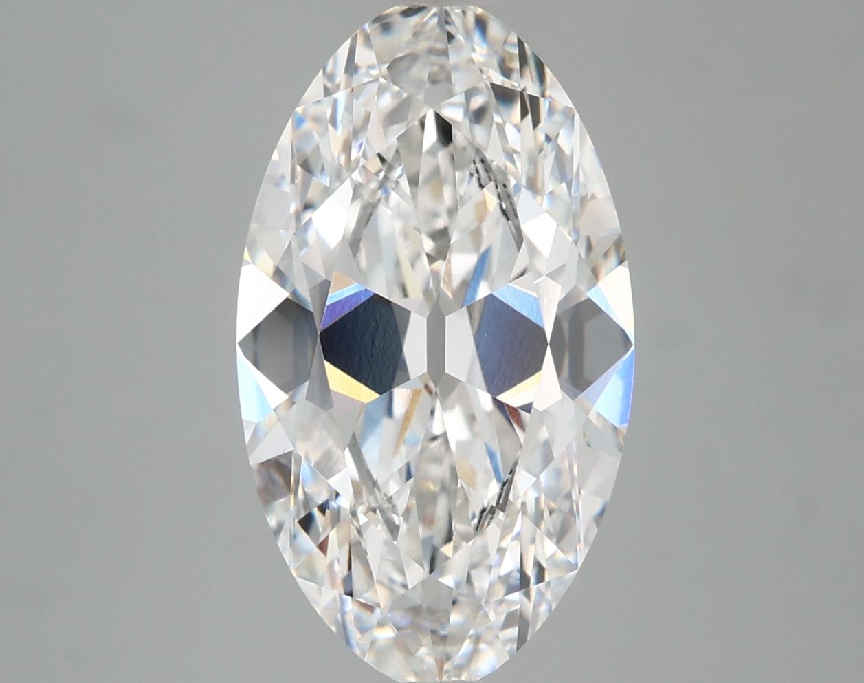 4.57 ct. oval Lab Grown Diamond front image