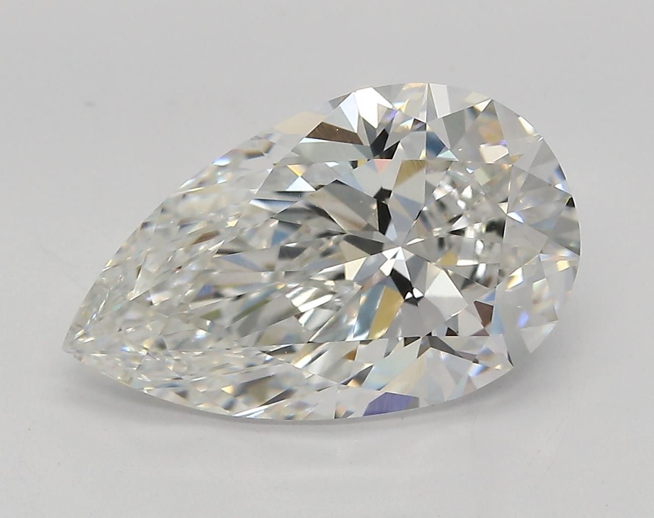 4.02 ct. pear Lab Grown Diamond front image
