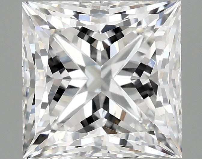 2.10 ct. princess Lab Grown Diamond front image