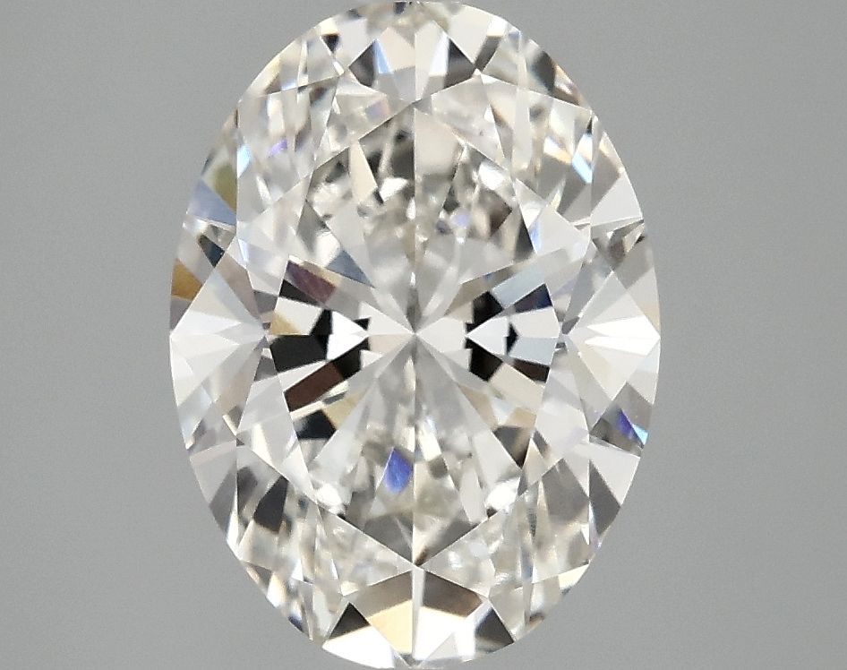2.98 ct. oval Lab Grown Diamond front image