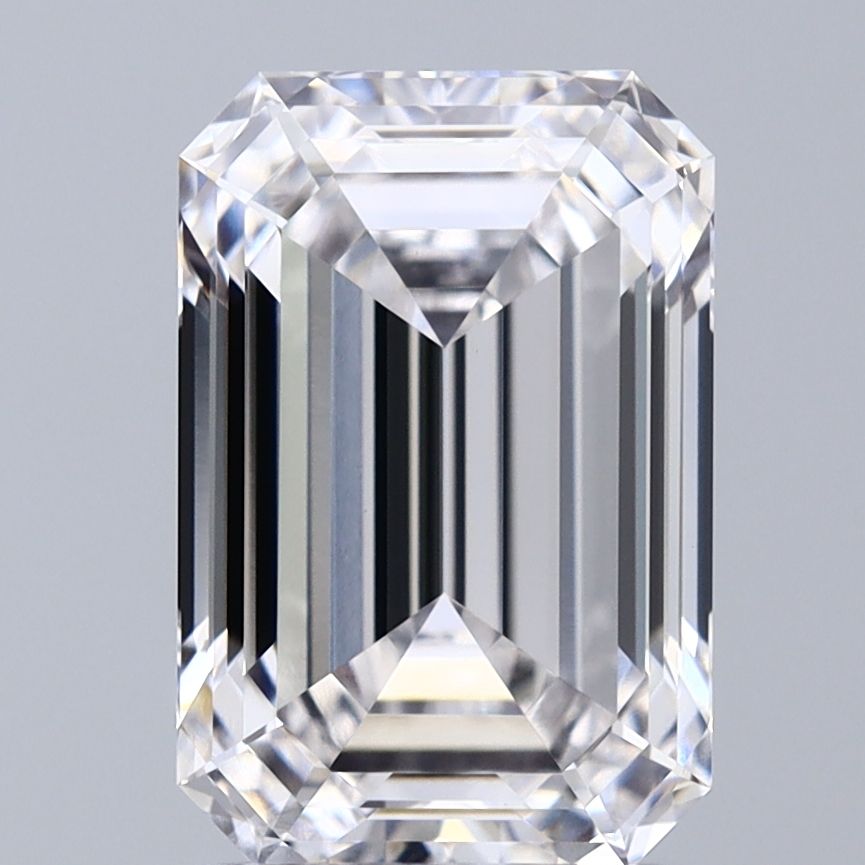 2.58 ct. emerald Lab Grown Diamond front image
