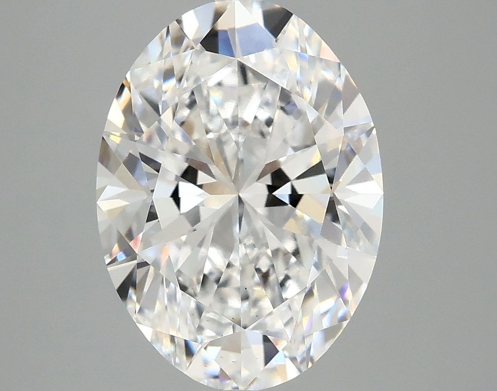 3.74 ct. oval Lab Grown Diamond front image