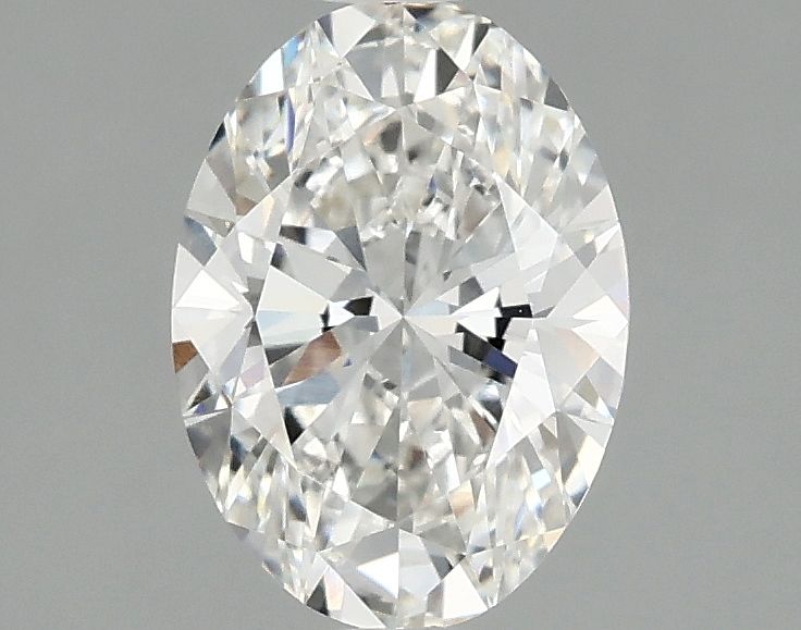 1.38 ct. oval Lab Grown Diamond front image