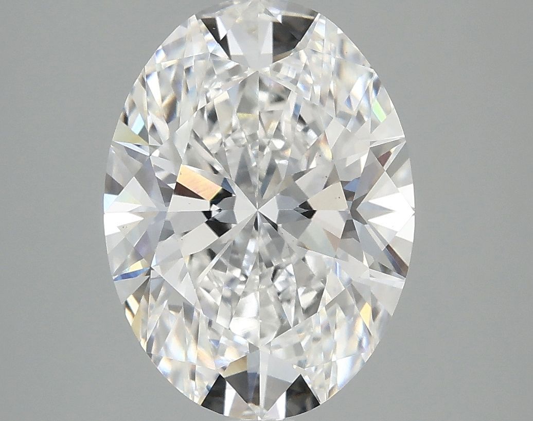 3.87 ct. oval Lab Grown Diamond front image