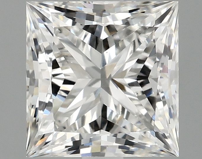 2.07 ct. princess Lab Grown Diamond front image