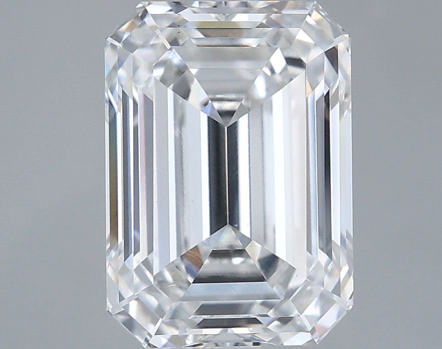 3.79 ct. emerald Lab Grown Diamond front image