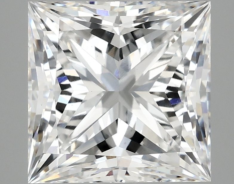4.19 ct. princess Lab Grown Diamond front image