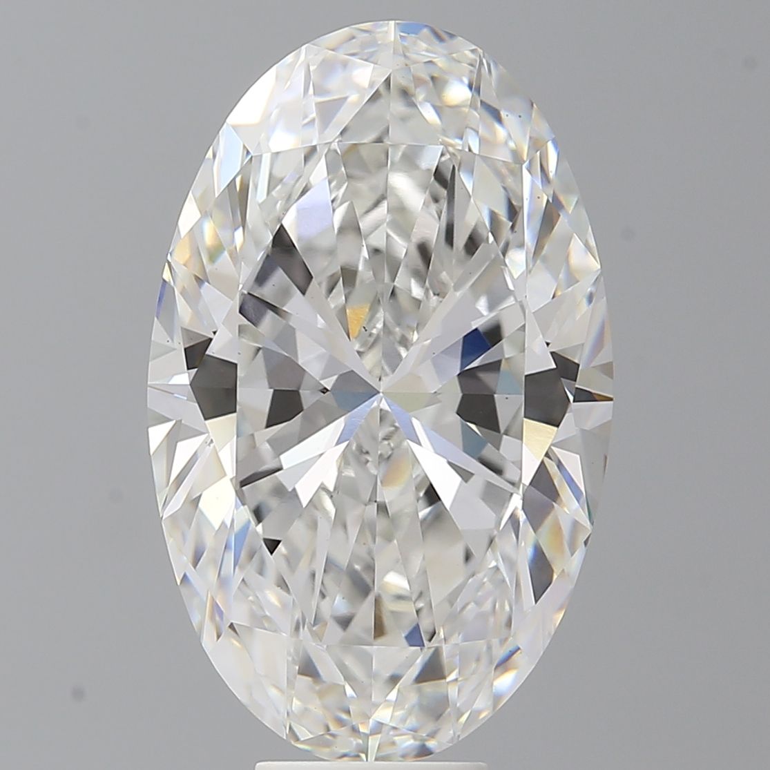 10.08 ct. oval Lab Grown Diamond front image