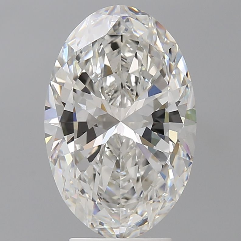 4.09 ct. oval Lab Grown Diamond front image