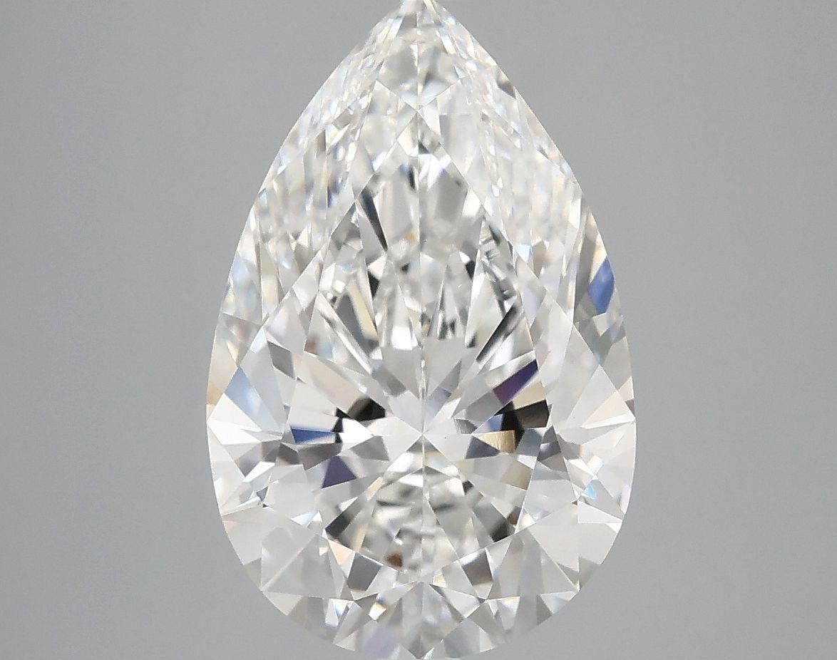 4.10 ct. pear Lab Grown Diamond front image