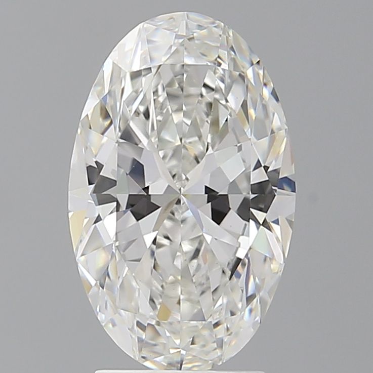 3.09 ct. oval Lab Grown Diamond front image