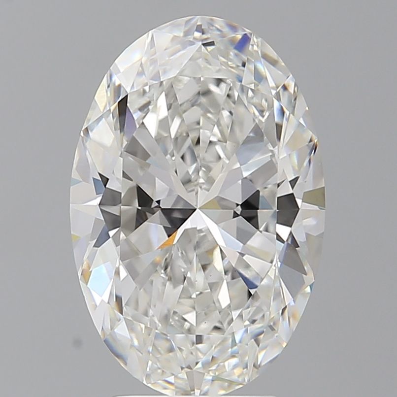 4.60 ct. oval Lab Grown Diamond front image