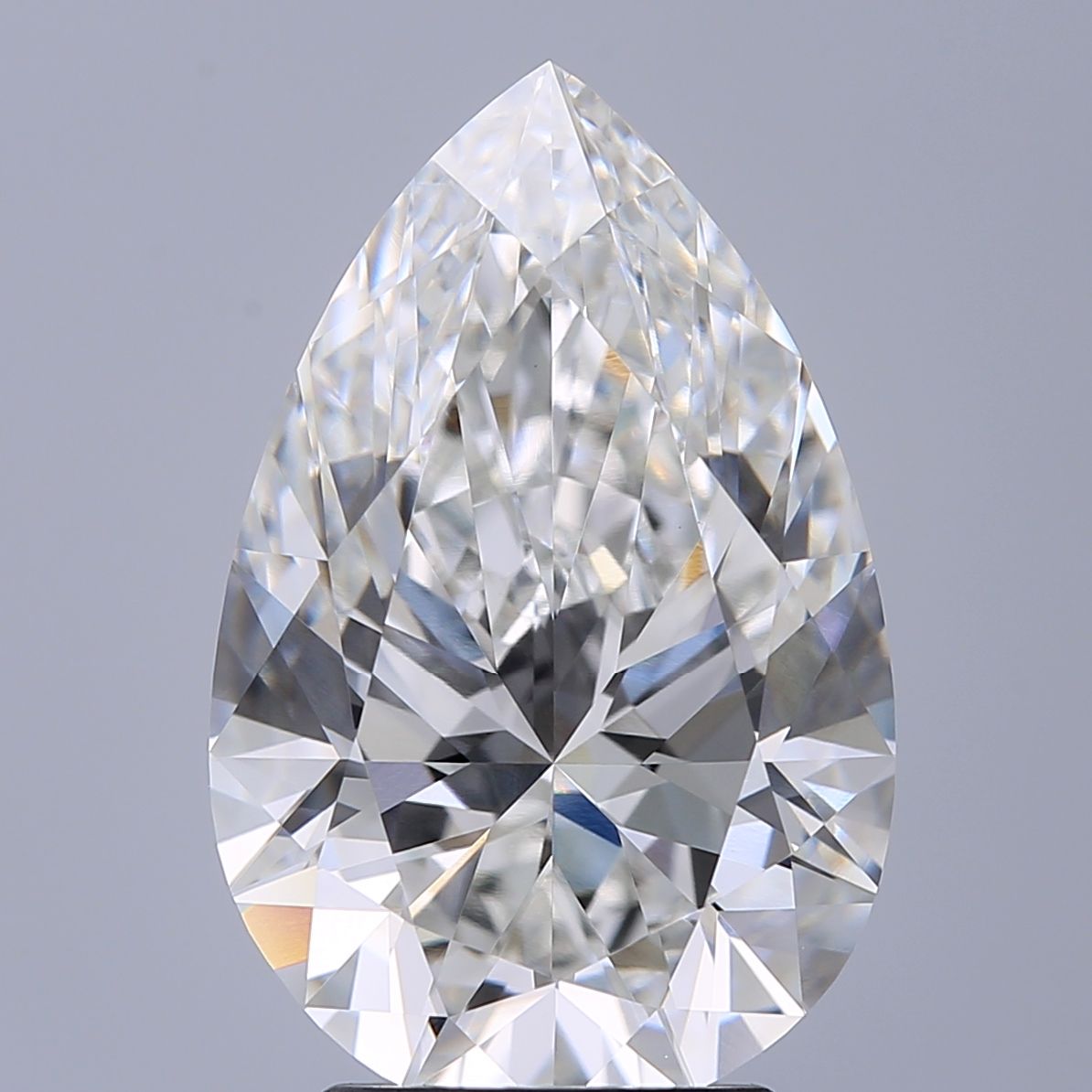 3.75 ct. pear Lab Grown Diamond front image