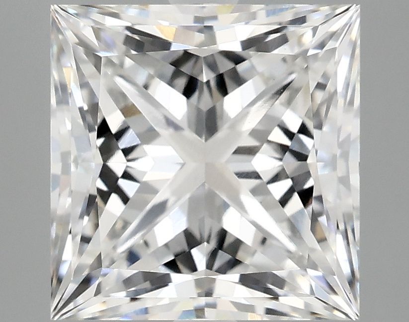 4.19 ct. princess Lab Grown Diamond front image