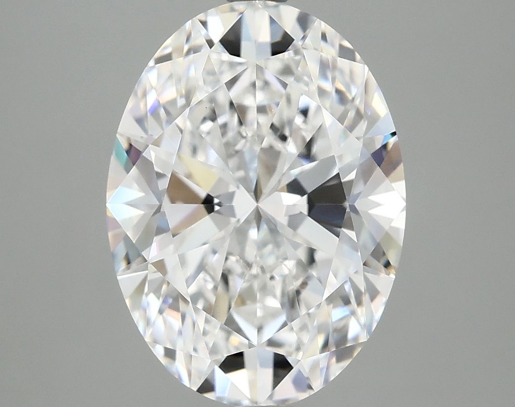 4.09 ct. oval Lab Grown Diamond front image
