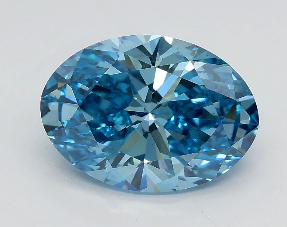 2.01 ct. oval Lab Grown Diamond front image