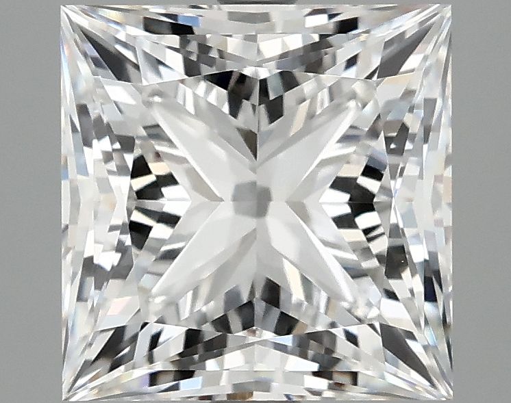 4.19 ct. princess Lab Grown Diamond front image