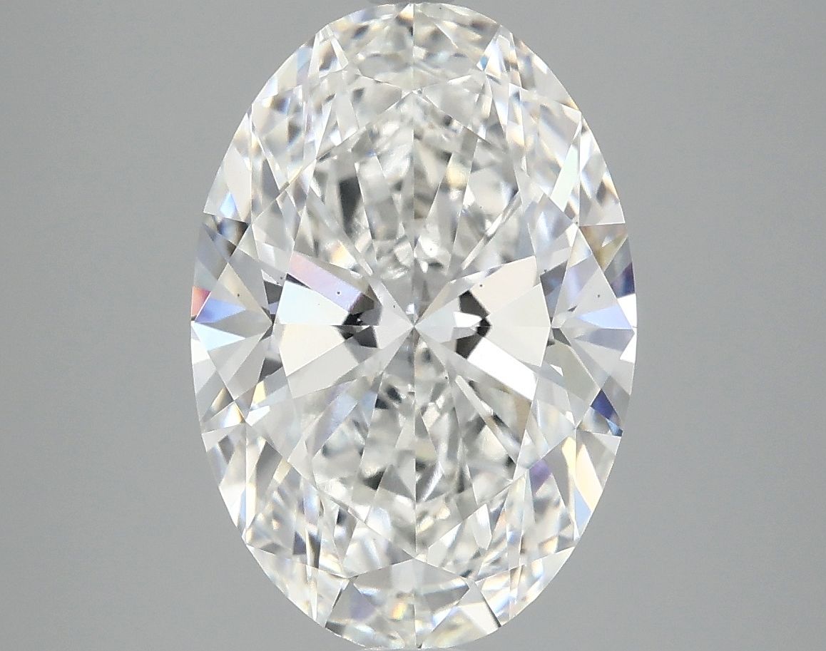 4.02 ct. oval Lab Grown Diamond front image