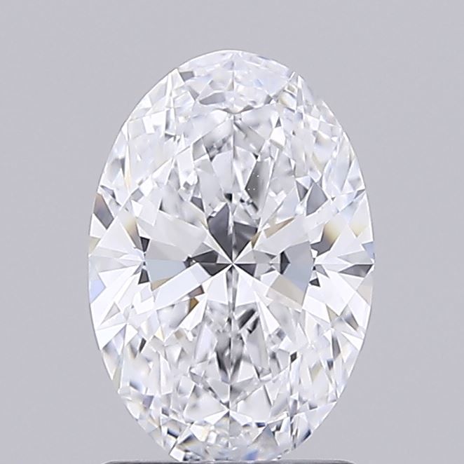1.37 ct. oval Lab Grown Diamond front image