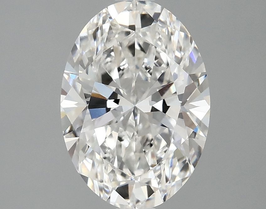 2.06 ct. oval Lab Grown Diamond front image