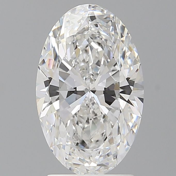 2.54 ct. oval Lab Grown Diamond front image