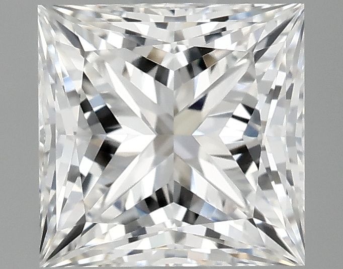 2.10 ct. princess Lab Grown Diamond front image