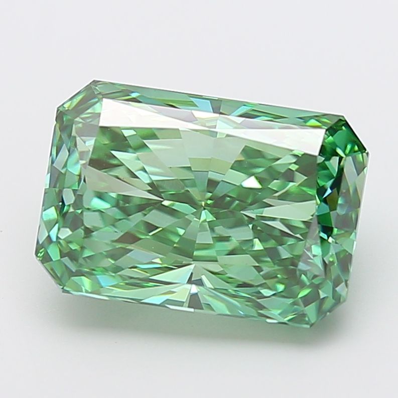 7.03 ct. radiant Lab Grown Diamond front image