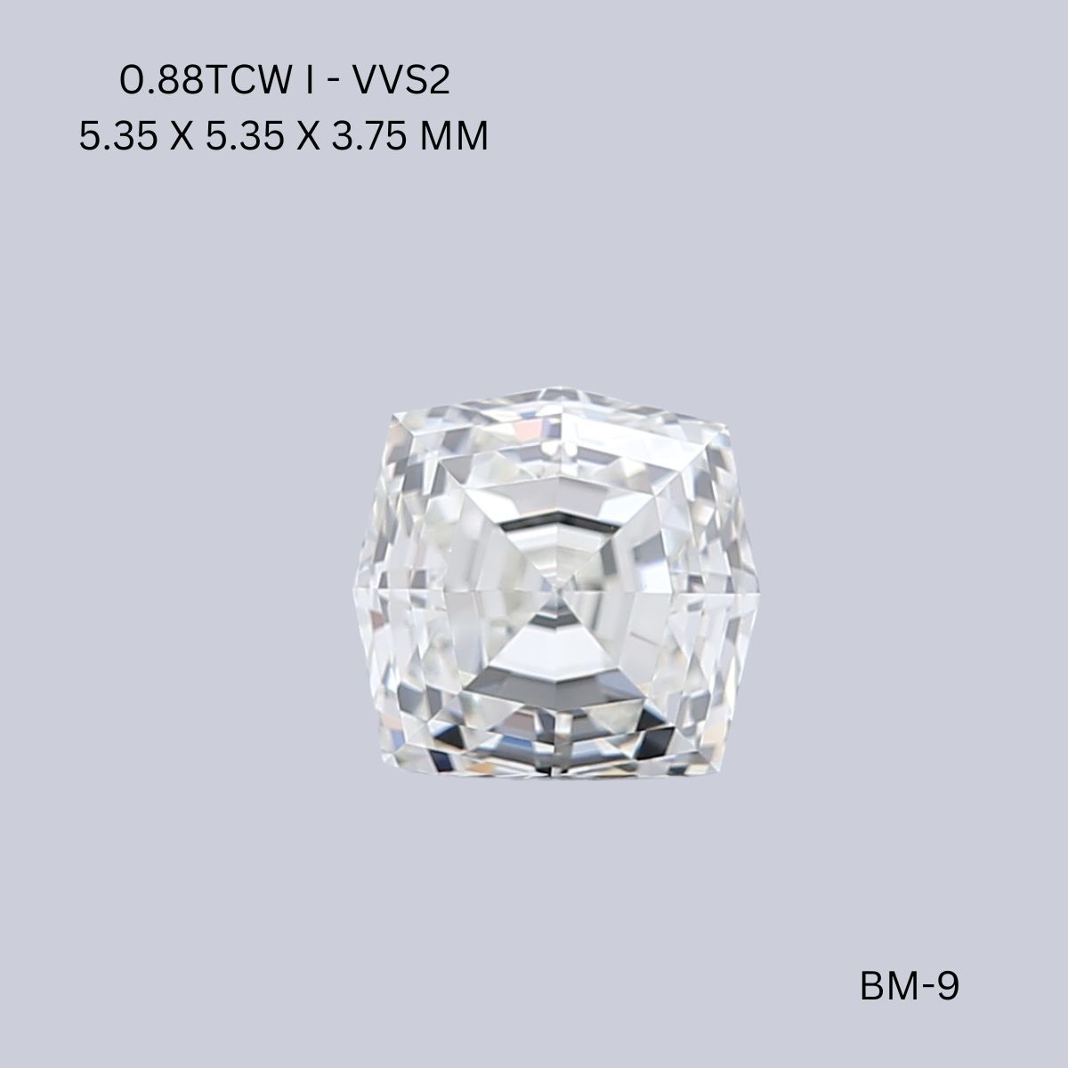 0.88ct Octagonal I VVS2