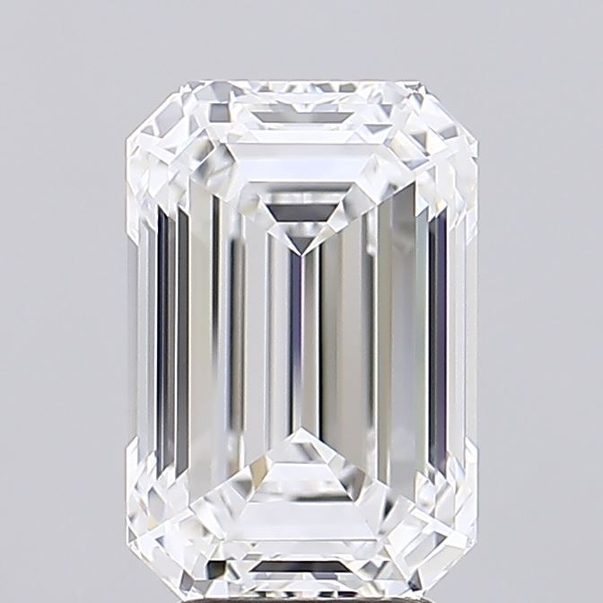 4.86 ct. emerald Lab Grown Diamond front image