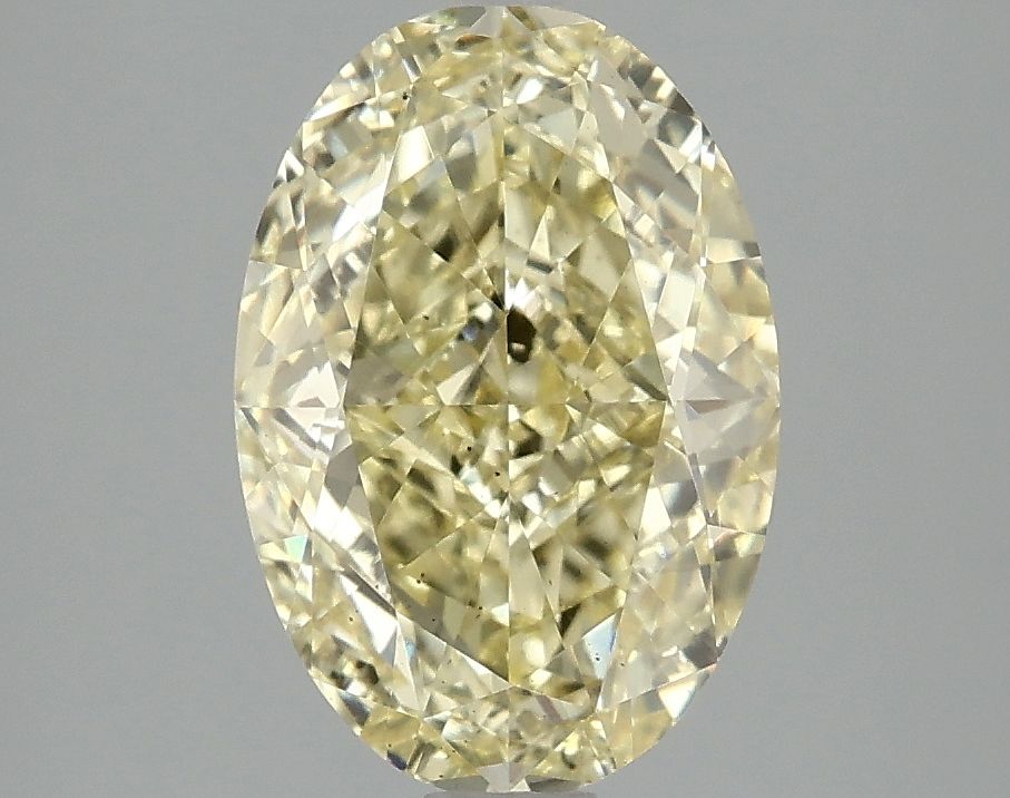 3.03 ct. oval Lab Grown Diamond front image