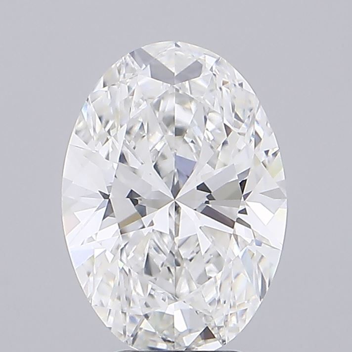 4.05 ct. oval Lab Grown Diamond front image