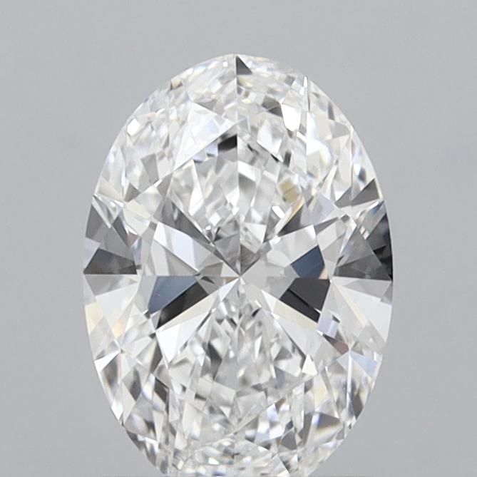 1.50 ct. oval Lab Grown Diamond front image