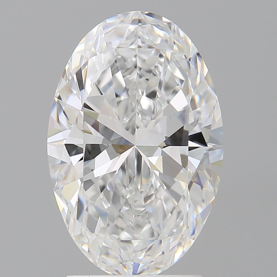 2.56 ct. oval Lab Grown Diamond front image