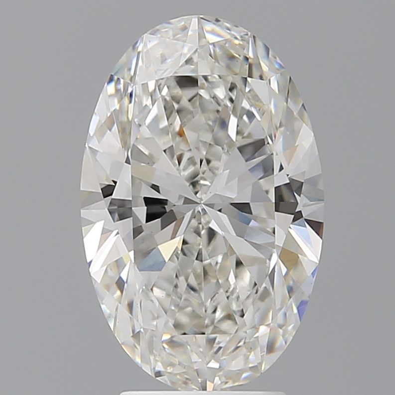 4.08 ct. oval Lab Grown Diamond front image