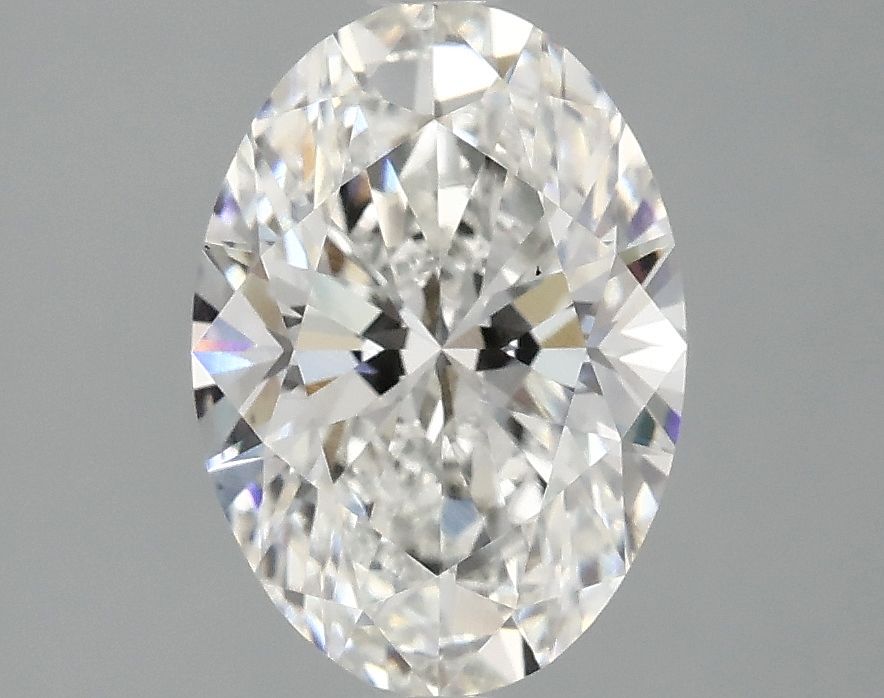 2.10 ct. oval Lab Grown Diamond front image