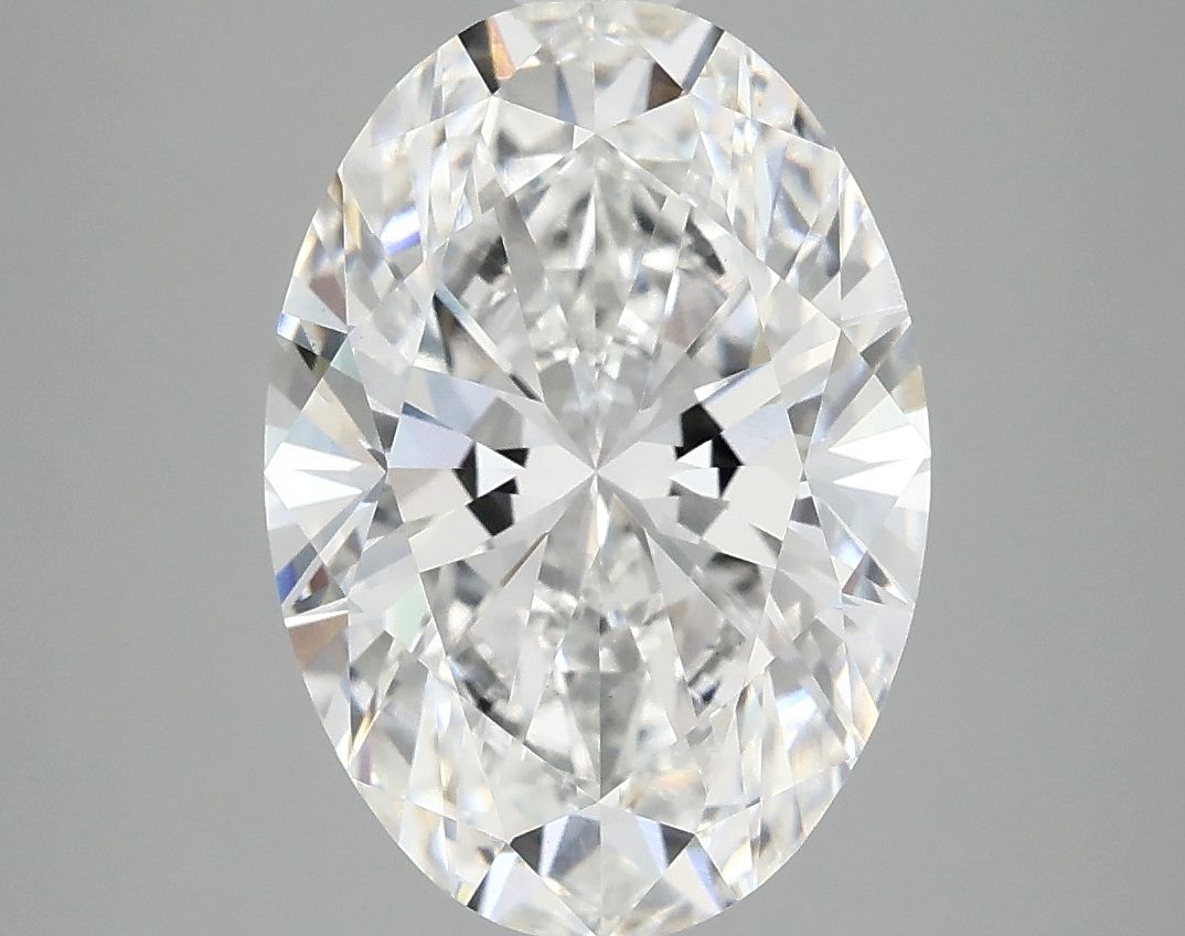3.87 ct. oval Lab Grown Diamond front image