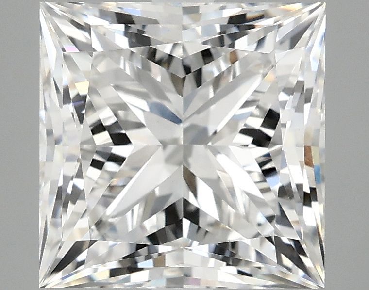 4.19 ct. princess Lab Grown Diamond front image