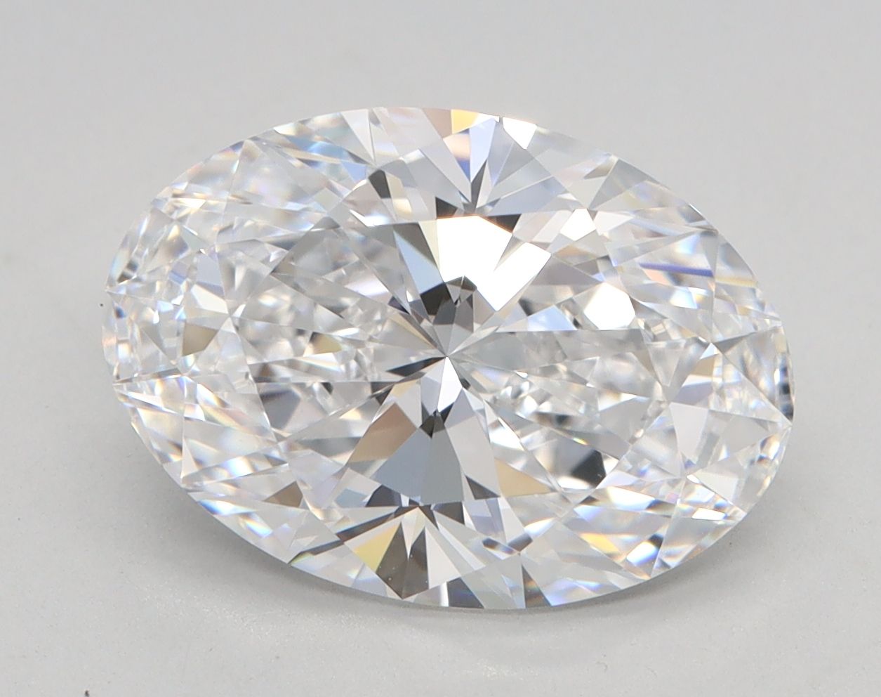 3.50 ct. oval Lab Grown Diamond front image