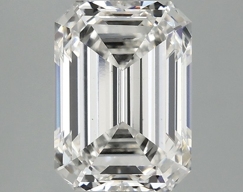 3.09 ct. emerald Lab Grown Diamond front image