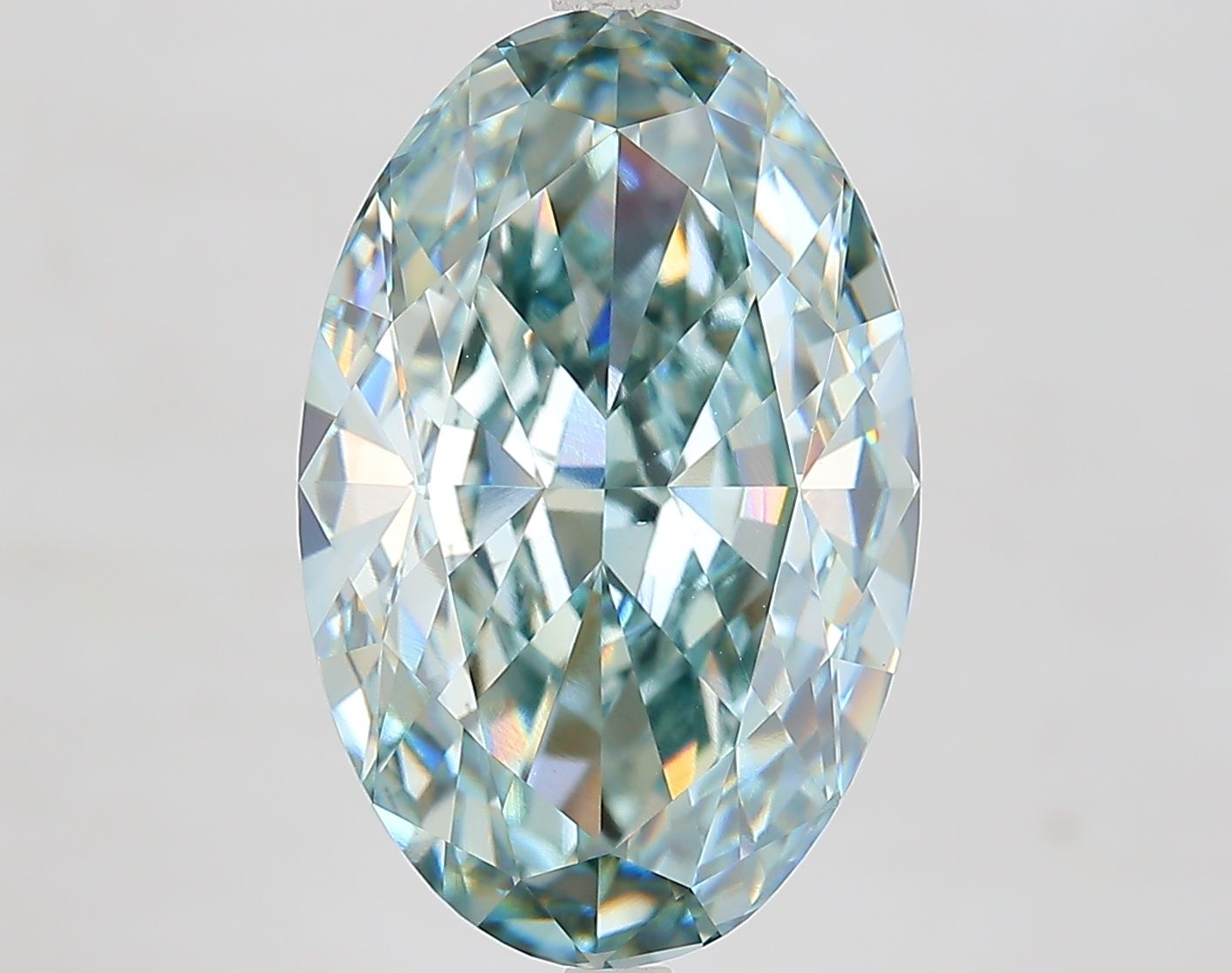 9.11 ct. oval Lab Grown Diamond front image
