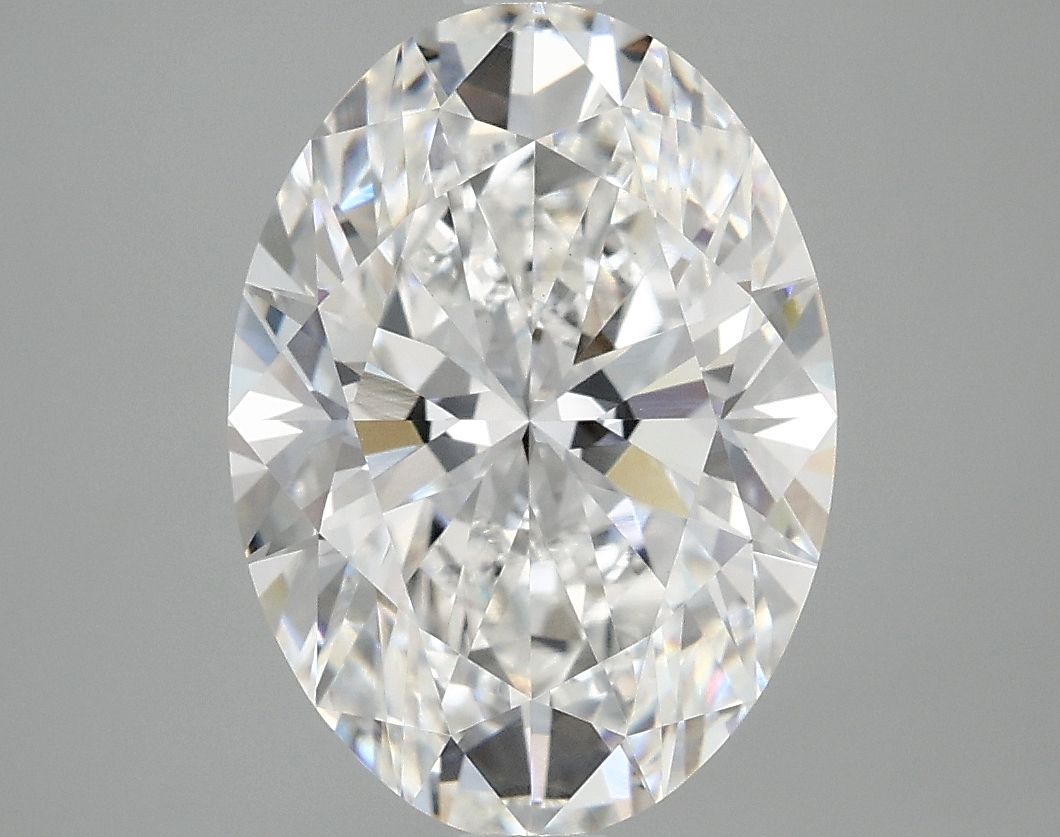 4.09 ct. oval Lab Grown Diamond front image