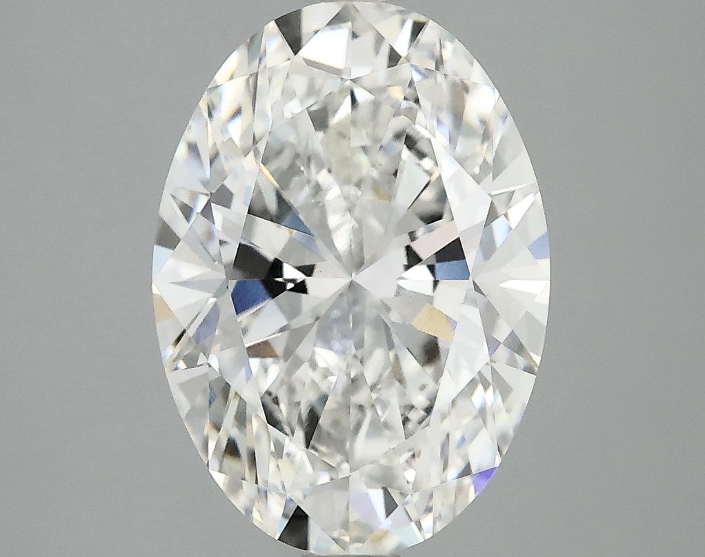 3.73 ct. oval Lab Grown Diamond front image