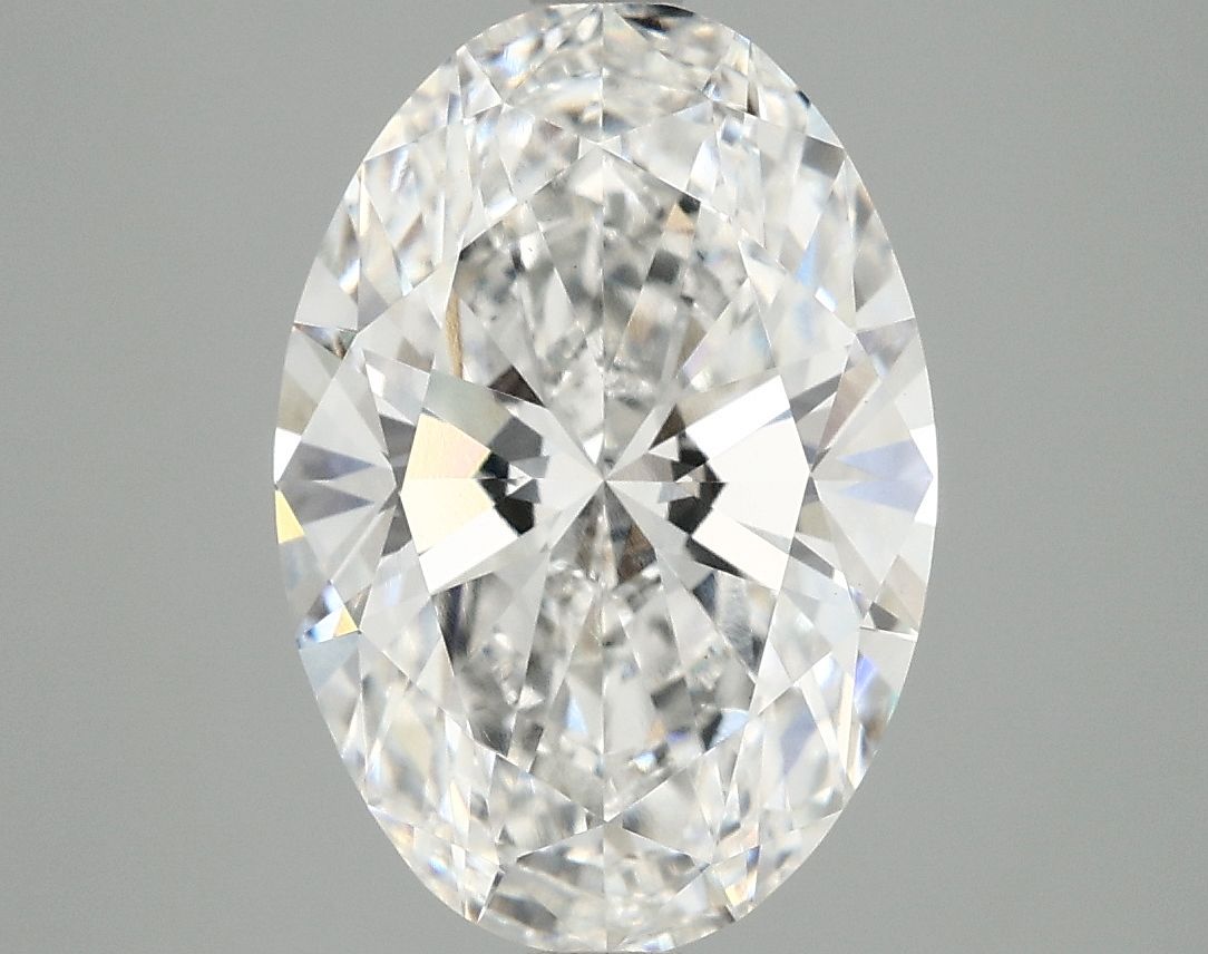 3.78 ct. oval Lab Grown Diamond front image