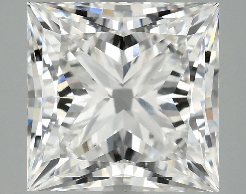 4.18 ct. princess Lab Grown Diamond front image