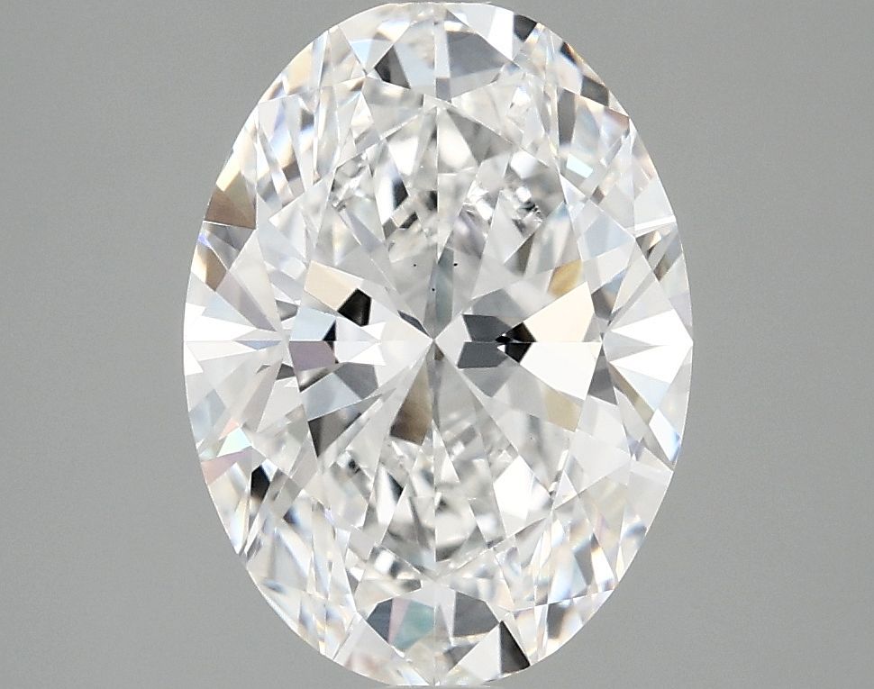 3.02 ct. oval Lab Grown Diamond front image