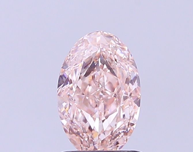 1.08 carat fancy  pink VS1 EX Cut IGI oval diamond